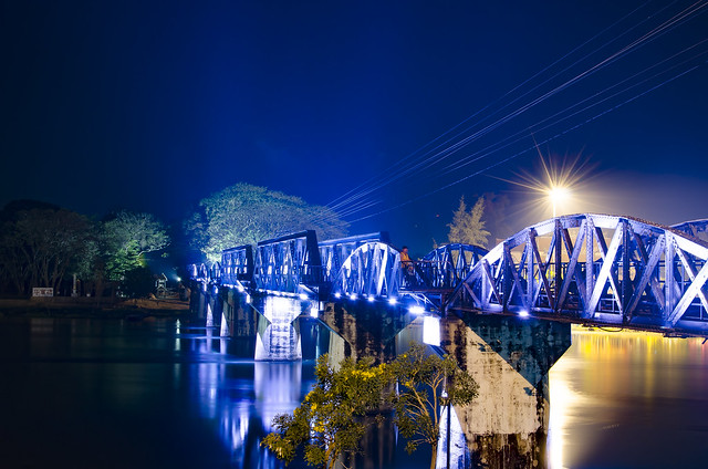 The Bridge on the River Kwai, Kanchanaburi, Thailand