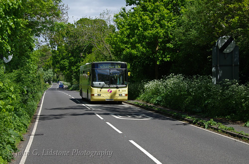 First Essex Scania L113CRL / Wright Axcess Ultralow 61239 , X618 NSS near Sible Hedingham in open countryside | by EastBeach68