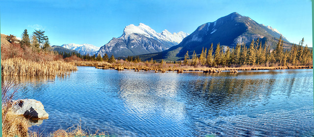 Vermillion Lakes, Banff National park, Alberta, Canada - ICE(5)1421-1430