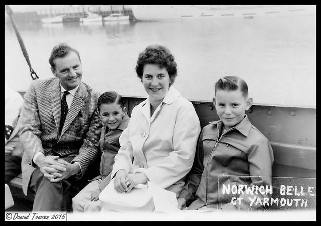 Family Boat Trip Circa 1961-62 on the Norwich Belle