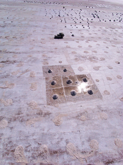 Salt Extraction in Uyuni