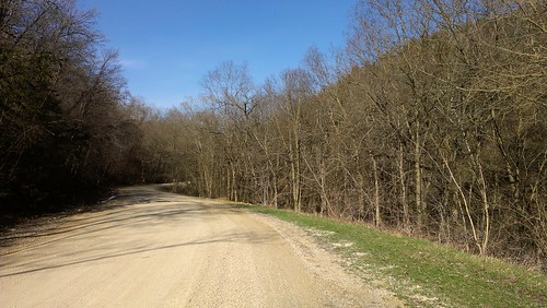 2013-05-06 08.27.59 by MN Bike Trail Navigator, The starting climb up Sunset Trail.