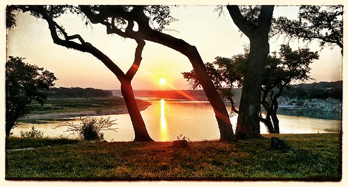 morning lake water sunrise travis laketravis flickrandroidapp:filter=none
