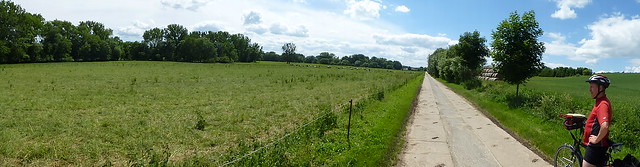 Flachland Panorama
