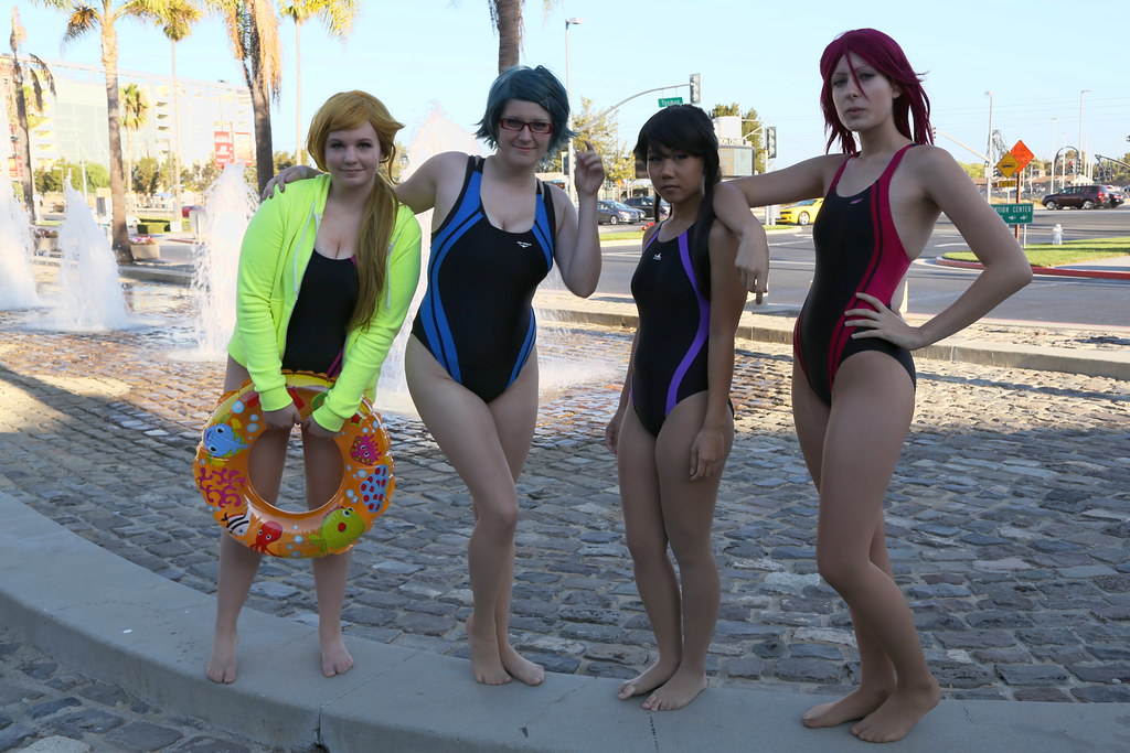 From the anime Free! - Iwatobi Swim Club. Here, evil magic… | Flickr