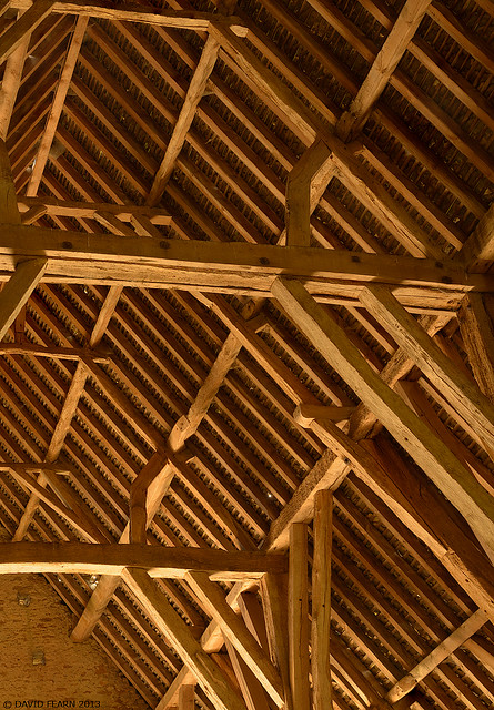 Great Coxwell Barn - Roof