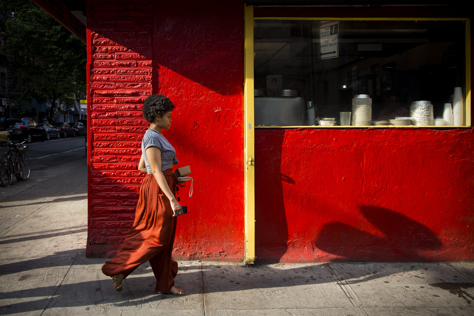 Red Color in Street Photography