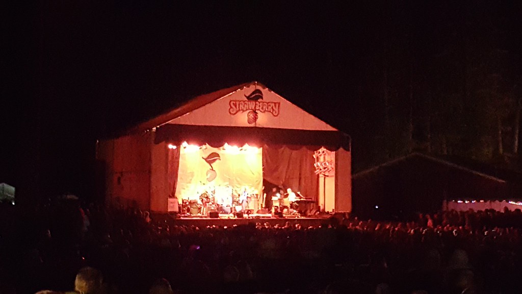 Bonnie Raitt in concert at the Strawberry Festival