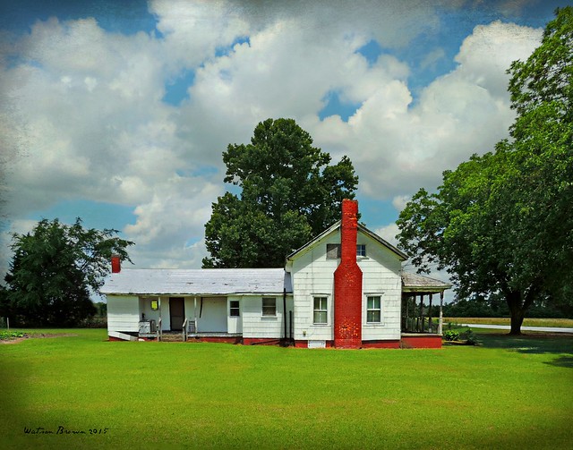 Abandoned Simple Farm House:  Pitt County, North Carolina