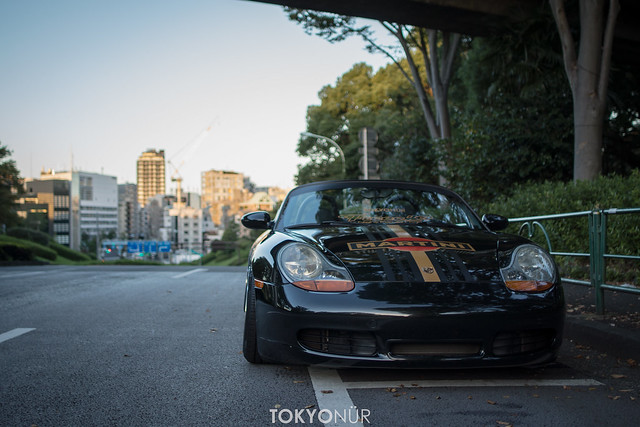 Freee's City Chapter：Just A City Boy. Born And Raised In Middle Of Tokyo - Den Style Martini Porsche 986 Boxster S