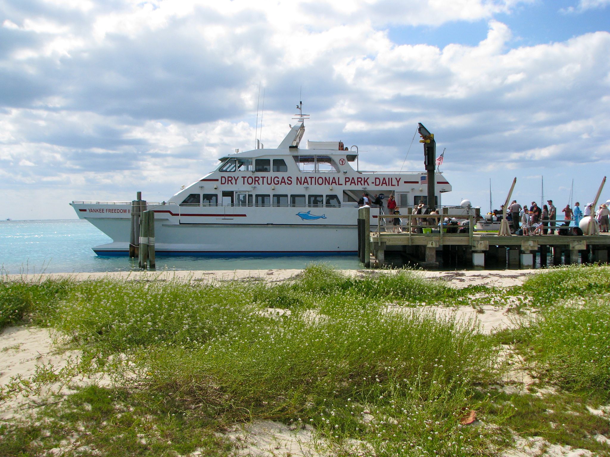 Ferry at Fort Jefferson