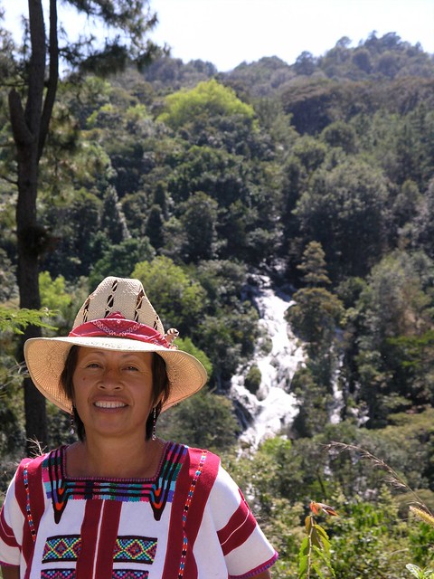 Enriqueta; Cascadas de Corralito, entre Oxchuc y Ocosingo, Chiapas, Mexico