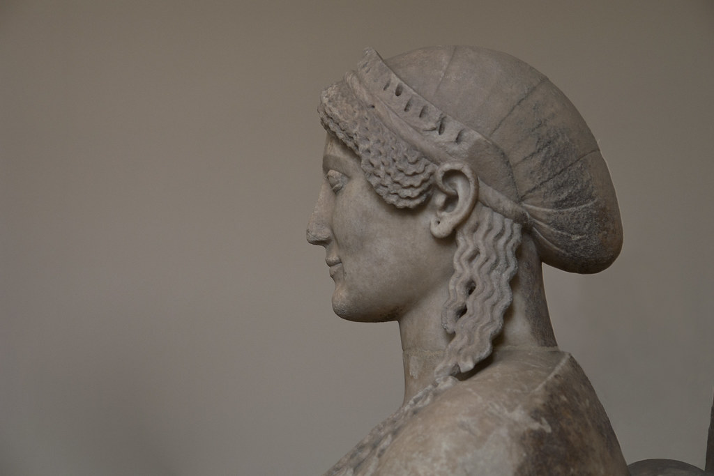 Seated Goddess VIII, Profile