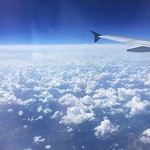 Flying home from Florida - Pretty Clouds 