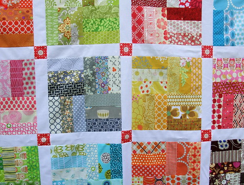Scrappy quilt top | I finished another quilt top, made from … | Flickr