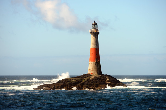 Dubh Artach Lighthouse from the sea