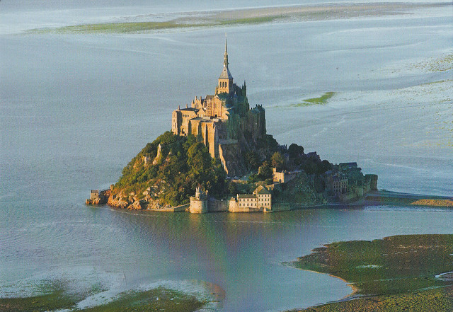 Postcard from France, Abbey of Mont-Saint-Michel