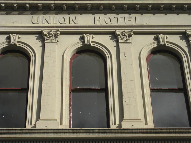 Facade Detailing and the Name of the Union Hotel - Sturt Street, Ballarat