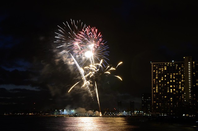 Hilton Hawaiian Fireworks