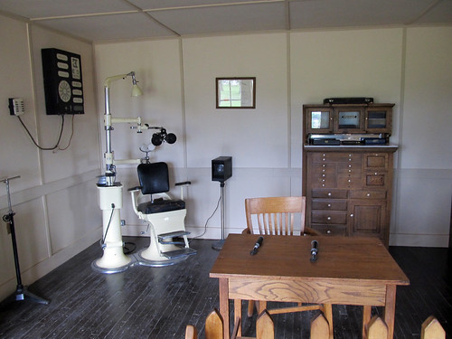 summer 2016 northbattleford saskatchewan western development museum optometrist office