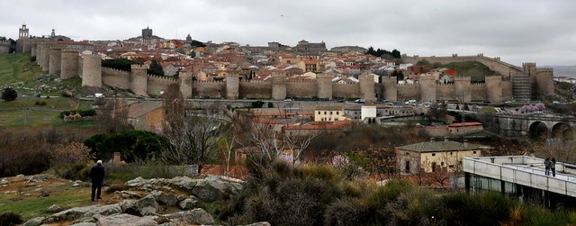 Ávila, from Los Cuatro Postes