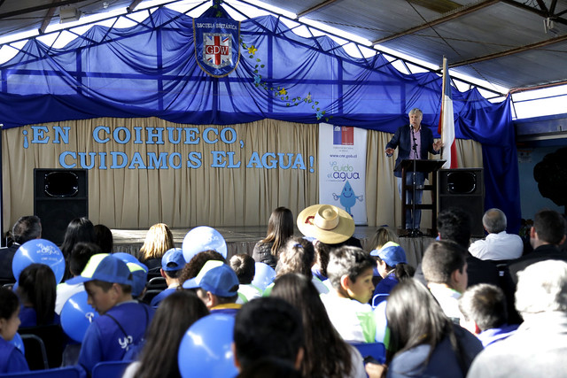 Entrega de bonificación de riego para regantes de Coihueco