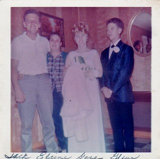 1966 Prom, Jack and Elaine Watson with Rose Watson and Glenn Miller