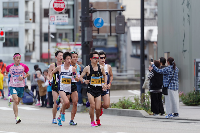 Kanazawa marathon 2016 - 1 / Top Runners