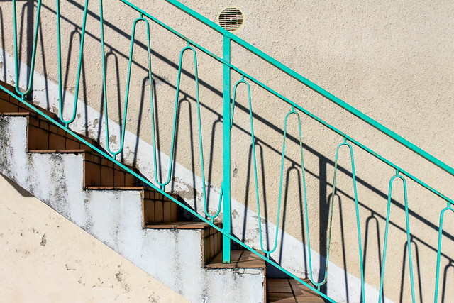 Stairway / green