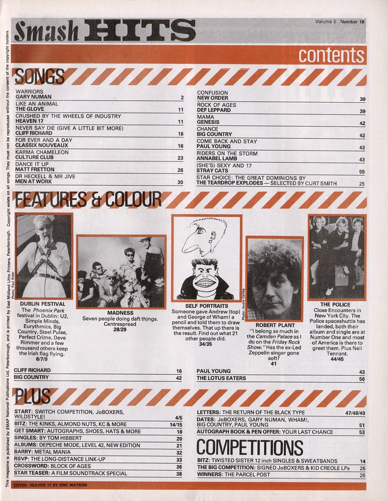 Smash Hits, September 1, 1983 - p.03