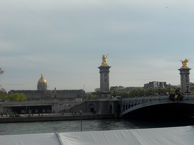 Dôme des Invalides et pont Alexandre III...