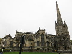 St Mary Redcliffe, from the north