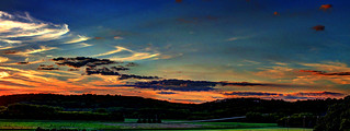 Sunset Panorama from Luther College