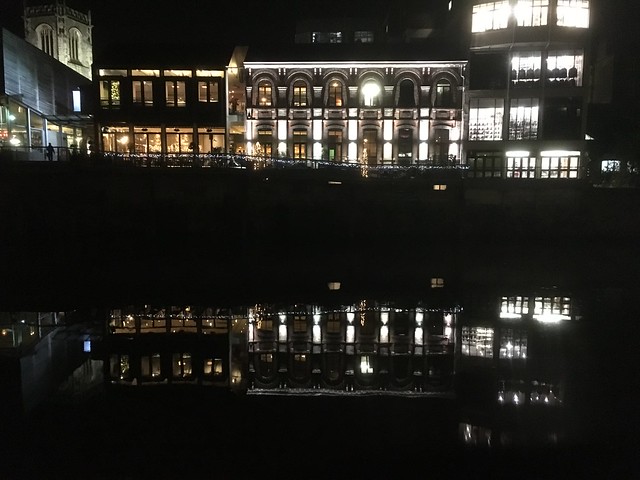 Riverside by Night, York (iPhone 6s)