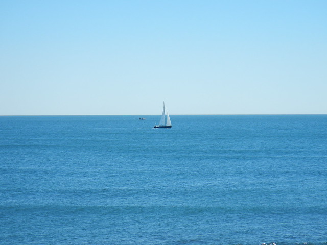 Sailboat off Point Judith