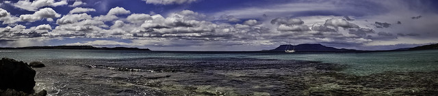The View to Maria Island, Spring Beach