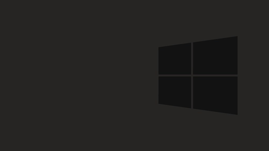 1080P]Minimal Windows 10 wallpaper. 4K in comments. | Flickr
