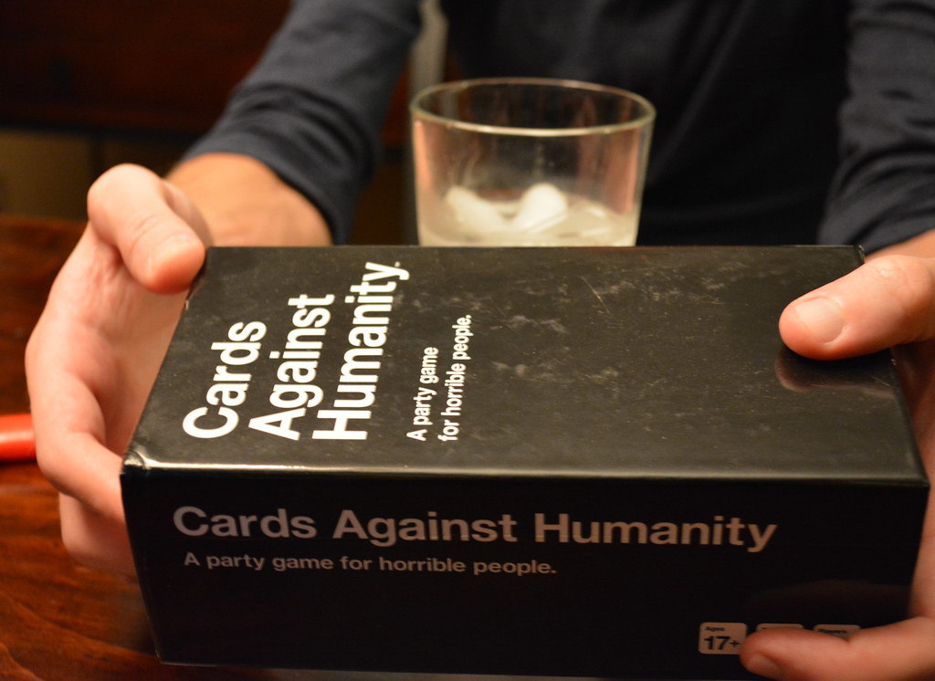 Cards Against Humanity Party games woo! Elizabeth
