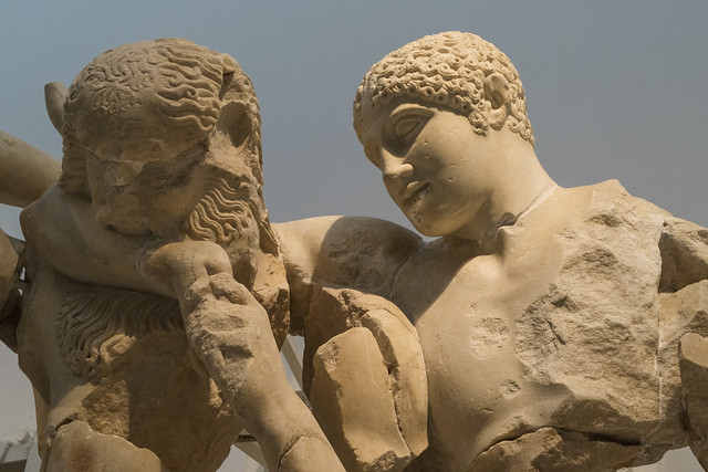 Olympia, Temple of Zeus: The West Pediment – XXV