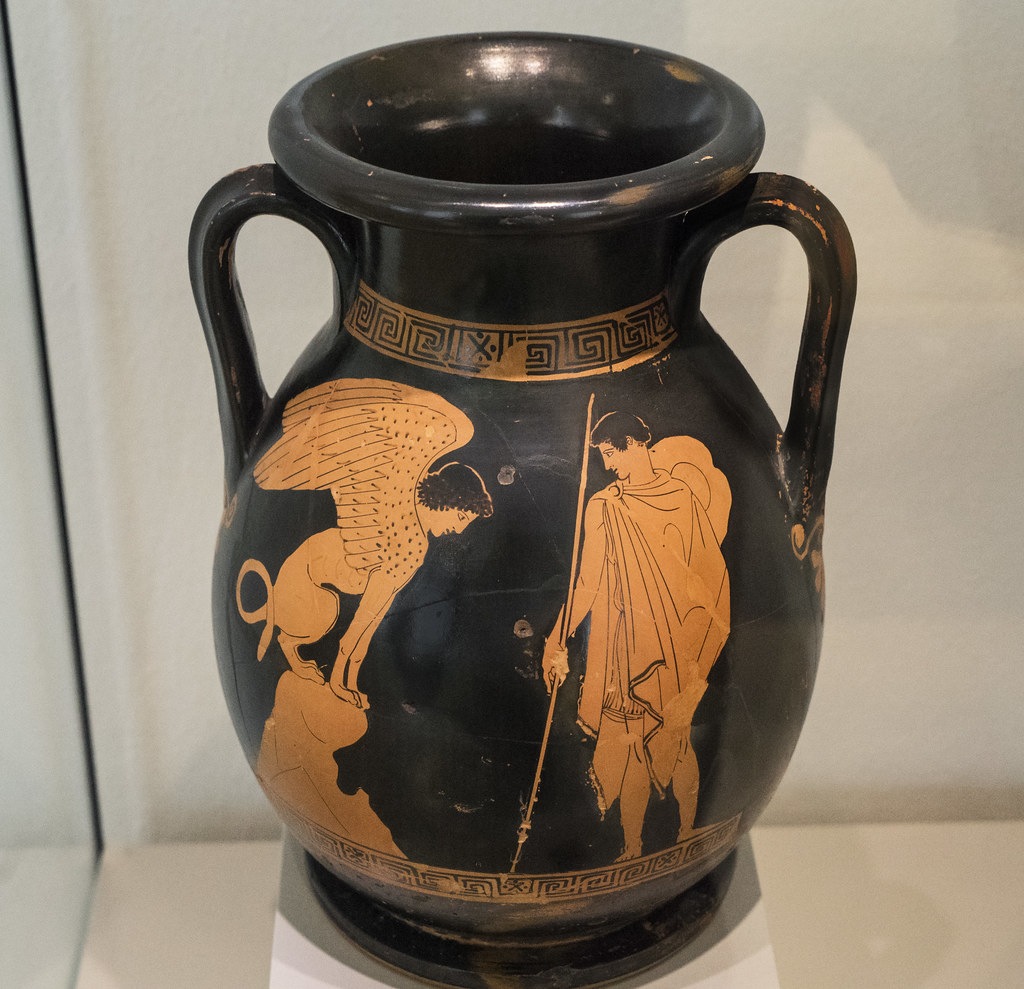 drag vejviser censur Achilles Painter - XXIV: Oedipus and the Sphinx | The scene … | Flickr