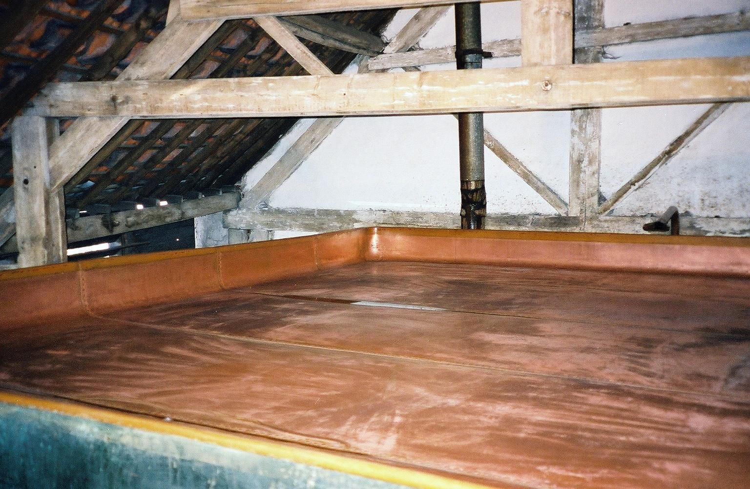 Cooling Tun at Cantillon Brewery in Brussels. My own photo.