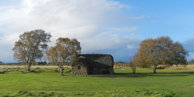 Leanach Cottage, Culloden Battlefield, Inverness, Oct 2016