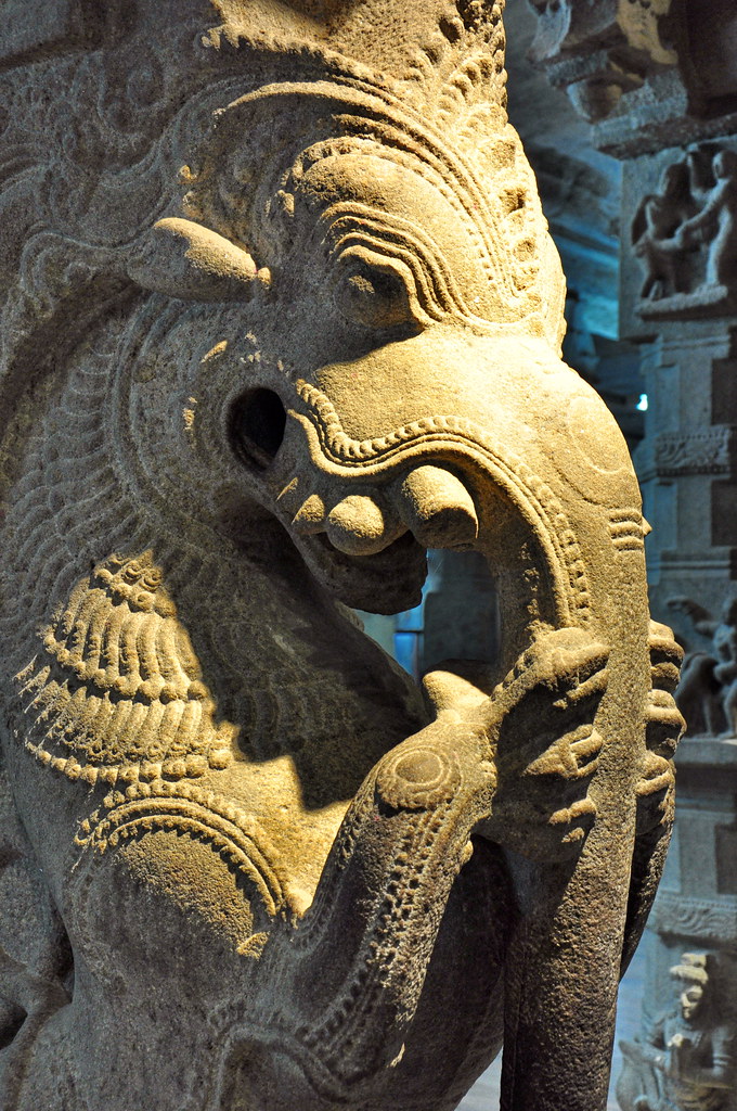 India - Tamil Nadu - Madurai - Meenakshi Temple - Yali Sta… | Flickr