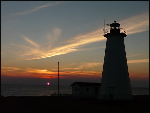 Day ends at Cape Anguille lighthouse... by Oh Kaye, ...where I stayed for three of my last four night in Newfoundland. I'm heading home today. I fly o