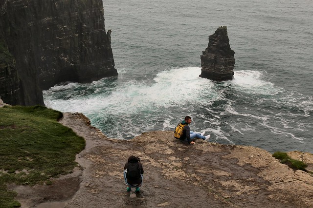 24th September 2016. Meet on the Ledge of the Cliffs of Moher in County Clare, Ireland.