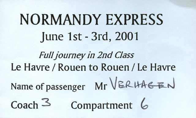 2001. Normandy Express