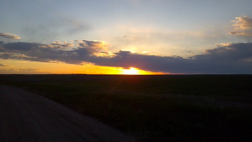 Sun set by MrTrad, sunset sky sun clouds colorado