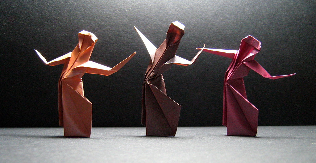 Origami Dancers