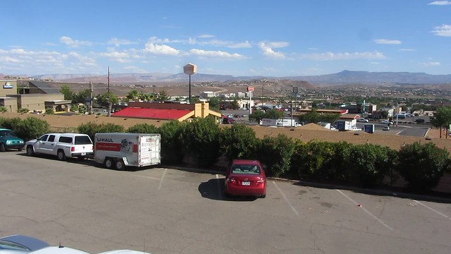 MVI_1752 St. George Utah view from Motel 6