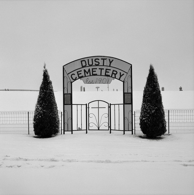 Cemetery Gate, Dusty, Washington